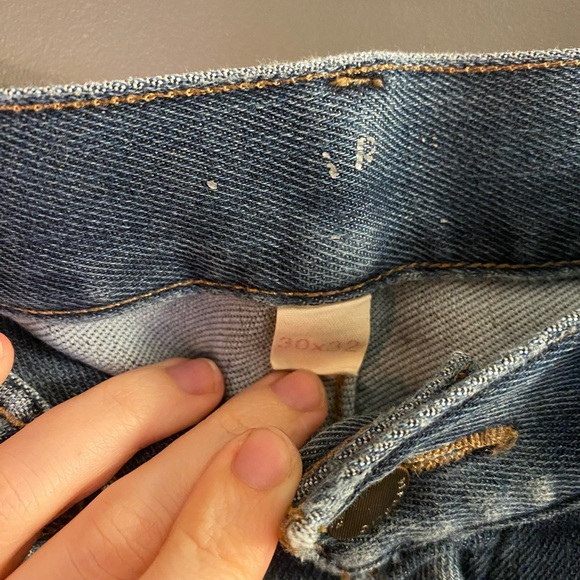 Banana Republic Slim Travel Jeans Straight Cut 30x32 - Picture 3 of 5